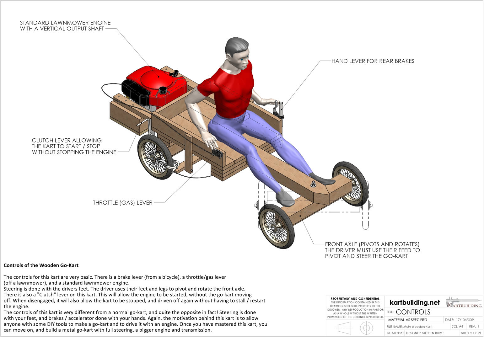 go kart blueprints pdf