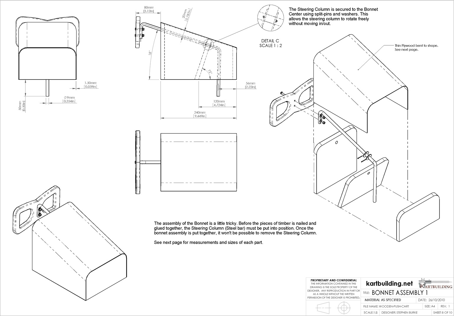 Wooden Go Kart Plans How To Build A Wooden Push Cart With A