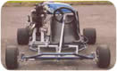 Photo of the Completed Racing Kart as built with these Plans